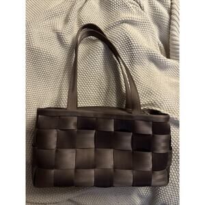 Harvey’s The Original Seatbelt Shopper Shoulder Bag Brown 13’ Rectangle